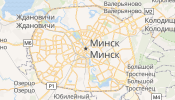 Минск - детальная карта