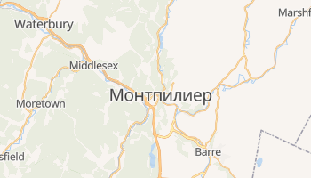 Монпелье - детальная карта