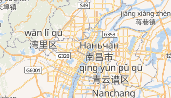 Наньчан - детальная карта