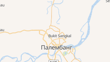 Палембанг - детальная карта