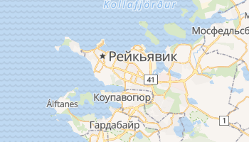 Рейкьявик - детальная карта