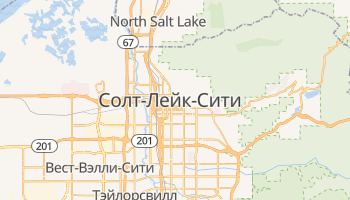 Солт-Лейк-Сити - детальная карта