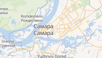 Самара - детальная карта