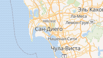 Сан-Диего - детальная карта