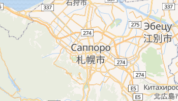 Саппоро - детальная карта