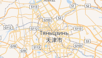 Тяньцзинь - детальная карта