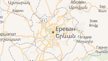 Ереван - детальная карта