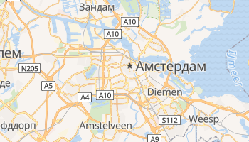 Амстердам - детальна мапа