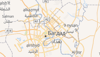 Багдад - детальна мапа