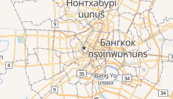 Бангкок - детальна мапа