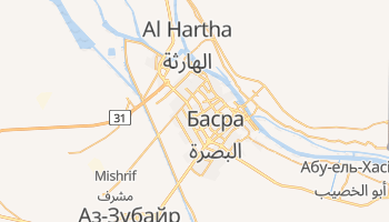 Басра - детальна мапа