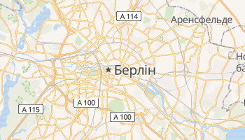 Берлін - детальна мапа