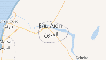 Ель-Аюн - детальна мапа