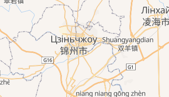 Цзіньчжоу - детальна мапа