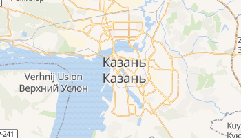 Казань - детальна мапа
