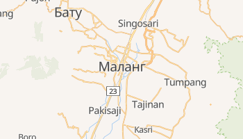 Маланг - детальна мапа