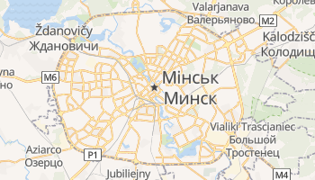 Мінськ - детальна мапа