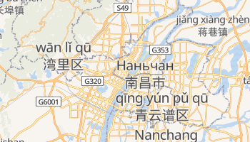 Наньчан - детальна мапа