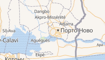Порто-Ново - детальна мапа