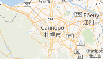 Саппоро - детальна мапа