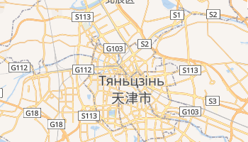 Тяньцзинь - детальна мапа