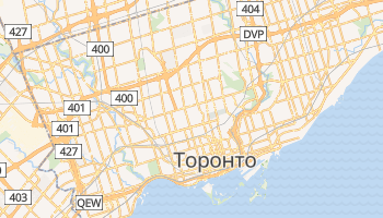 Торонто - детальна мапа