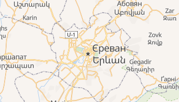 Єреван - детальна мапа