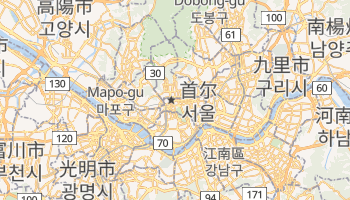 韩国首尔城东区地图图片