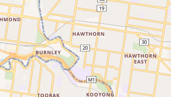 Online-Karte von Hawthorn