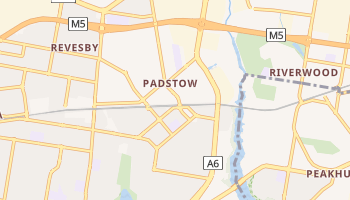 Online-Karte von Padstow