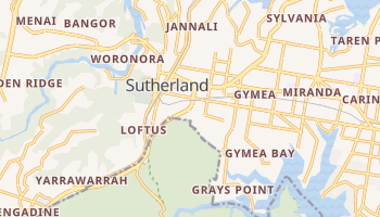 Online-Karte von Sutherland