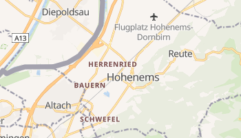 Online-Karte von Hohenems