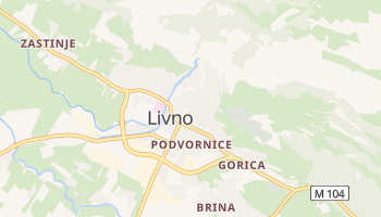 Online-Karte von Livno