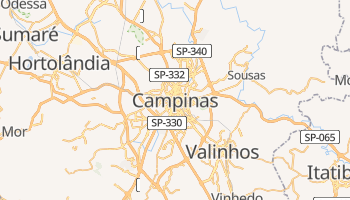 Online-Karte von Campinas