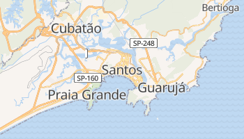Online-Karte von Santos