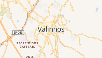 Online-Karte von Valinhos