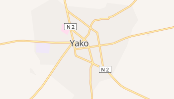 Online-Karte von Yako