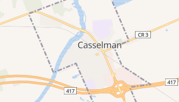 Online-Karte von Casselman
