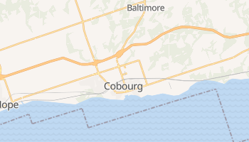 Online-Karte von Cobourg