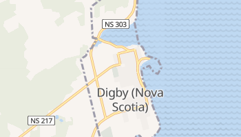 Online-Karte von Digby