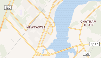 Online-Karte von Newcastle