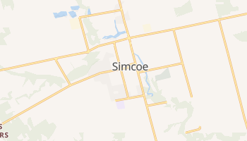 Online-Karte von Simcoe