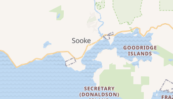 Online-Karte von Sooke