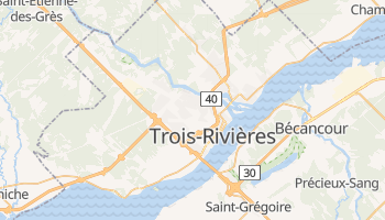 Online-Karte von Trois-Rivières