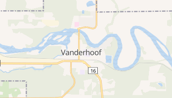 Online-Karte von Vanderhoof