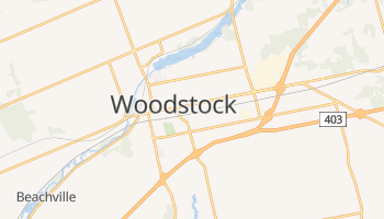 Online-Karte von Woodstock-Festival