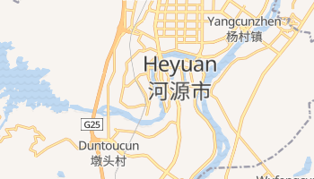Online-Karte von Heyuan