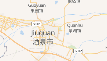 Online-Karte von Jiuquan