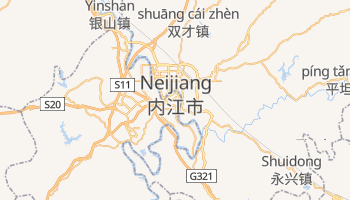 Online-Karte von Neijiang