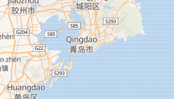 Online-Karte von Qingdao